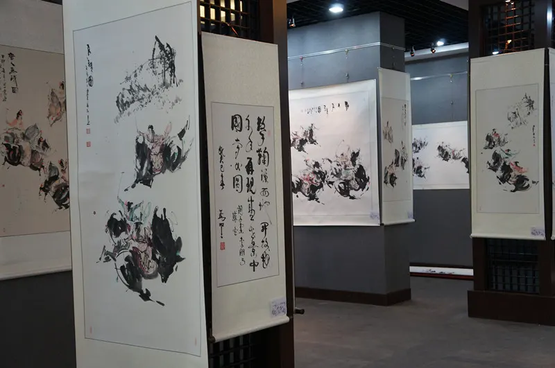 书法作品为刘坚部长赋诗并题