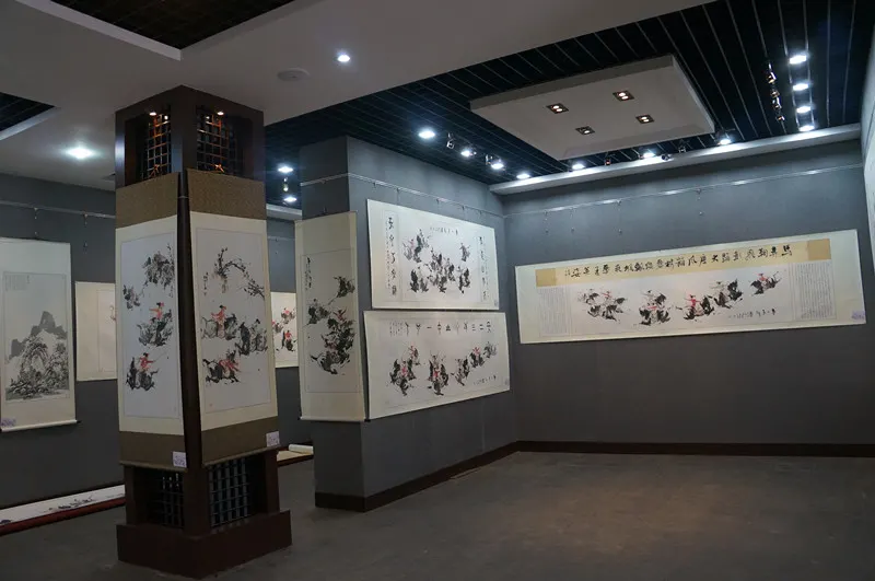 展厅一侧