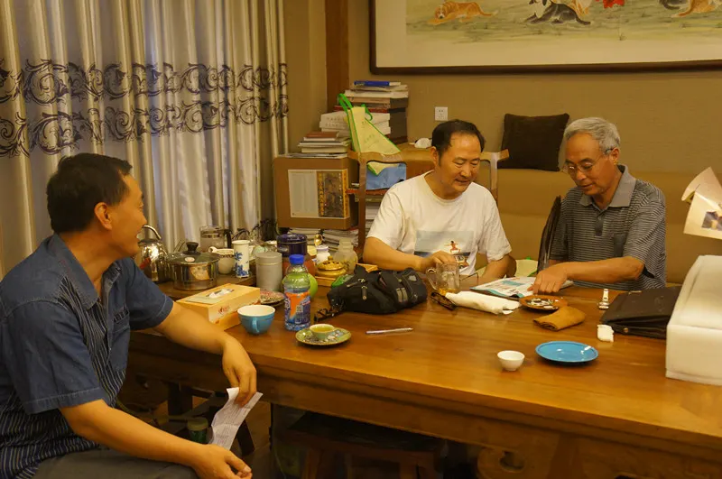 右起:李健民 高润祥 子柔李刚