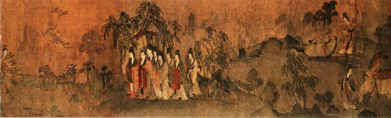 顾恺之《洛神赋》局部