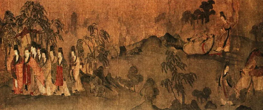 顾恺之《洛神赋》局部