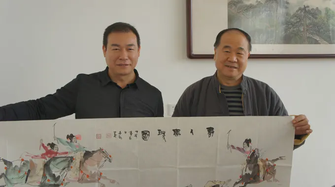 莫言和兜底儿网的