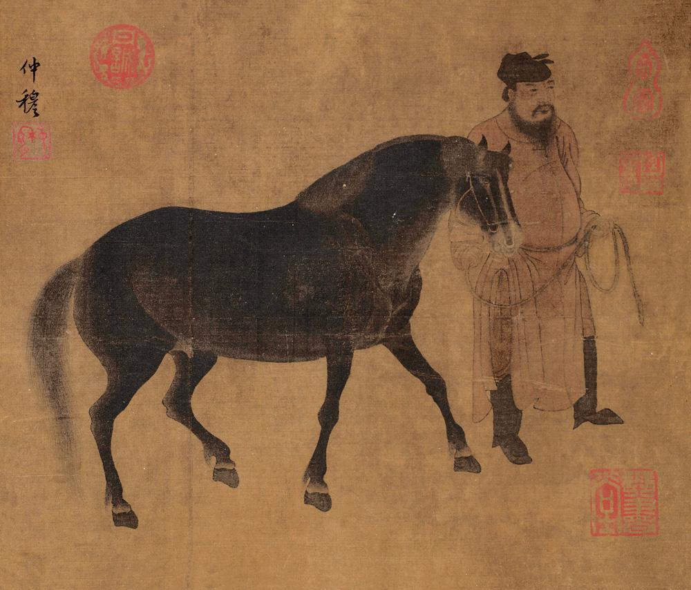 润祥鉴赏:中国历代画马欣赏 23 (元代赵孟頫 赵雍父子篇)