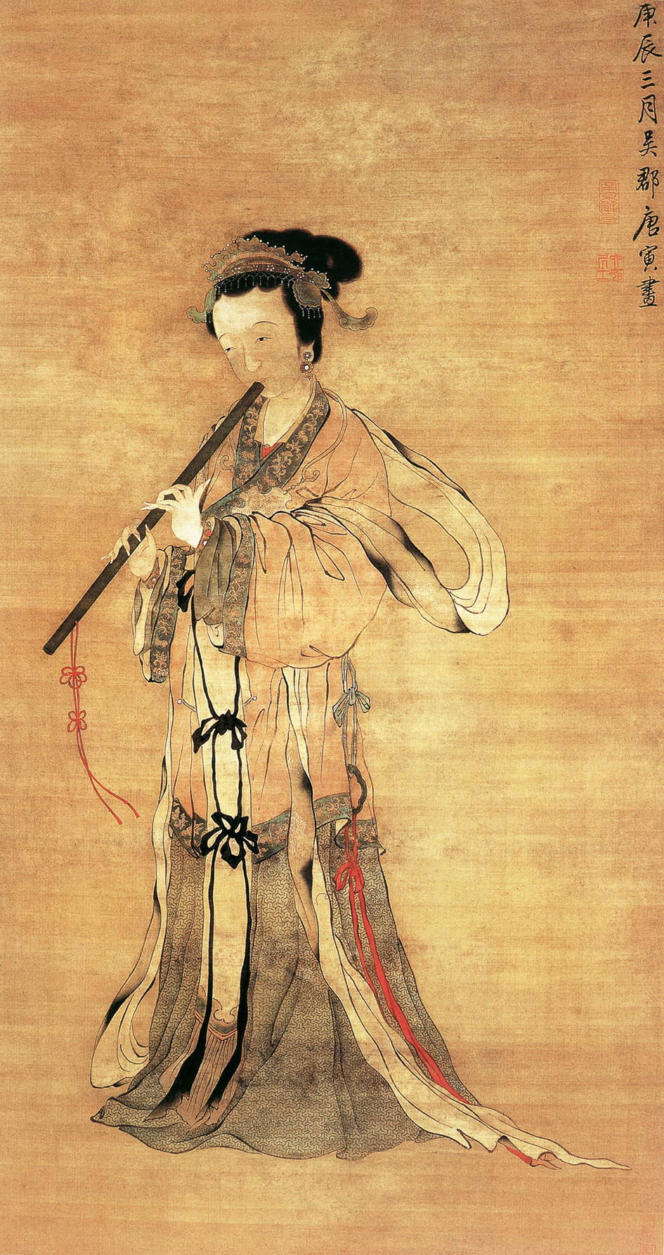 中国美術『 唐寅  唐伯虎  山水 』 中国明代山水画家 a03# 中国美術『 唐寅 唐伯虎 山水 』 中国明代山水画家 a03#