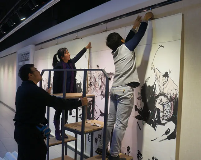 布展工作