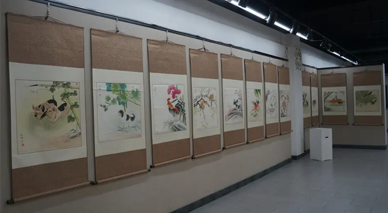 张永权12生肖画