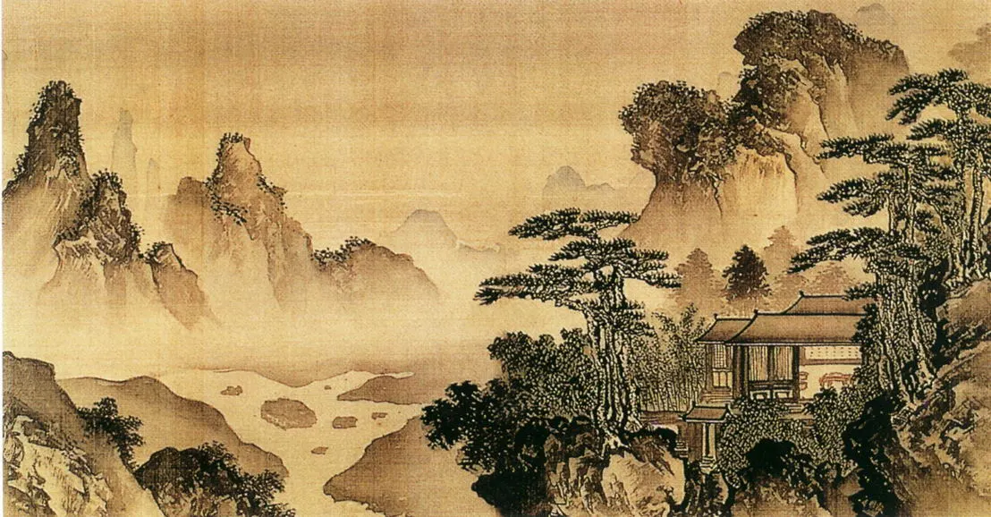 明 夏芷 灵阳十景图