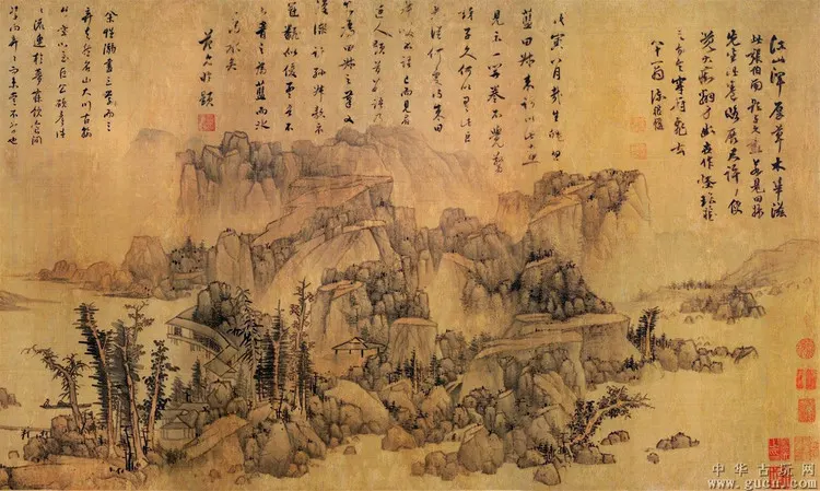 明 蓝瑛 山水卷