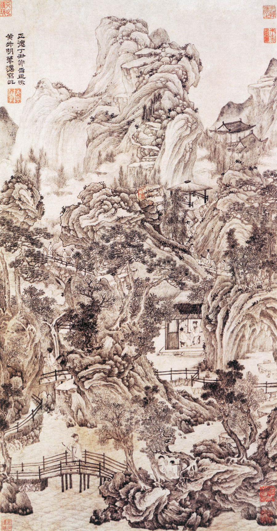 润祥鉴赏：中国画派与名家欣赏88 （浙江画派谢时臣2） - 润祥鉴赏