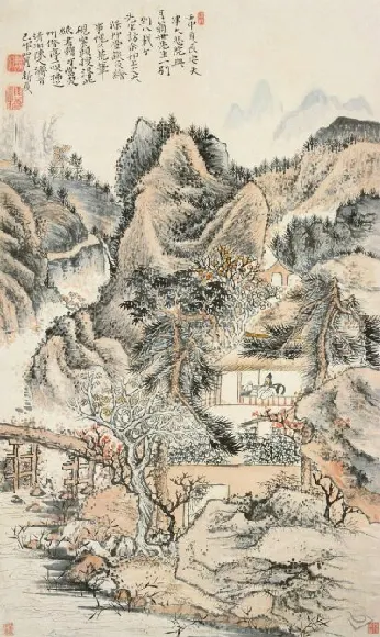 ��ɽ����ͼ ���� ��î(1699��)��
