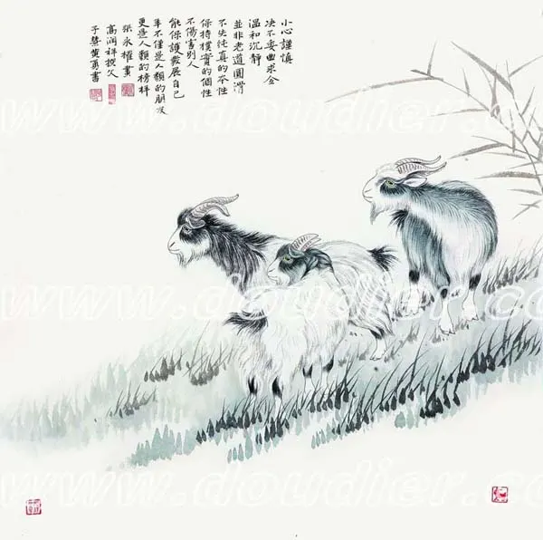 张永权--生肖羊作