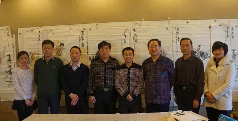 部分参会人员合影