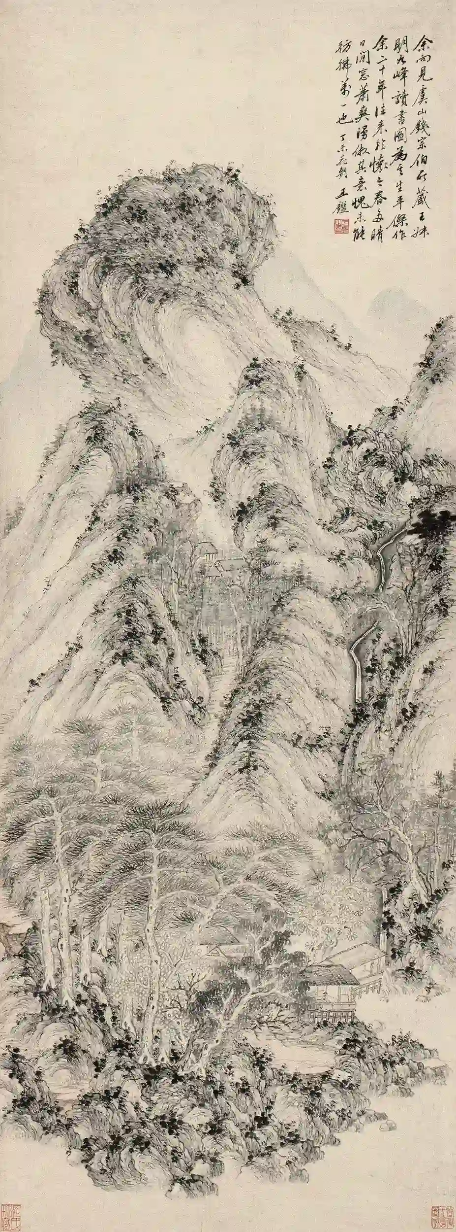 �������ŷ����ͼ  ˮīֽ�� ��δ��1667�꣩��