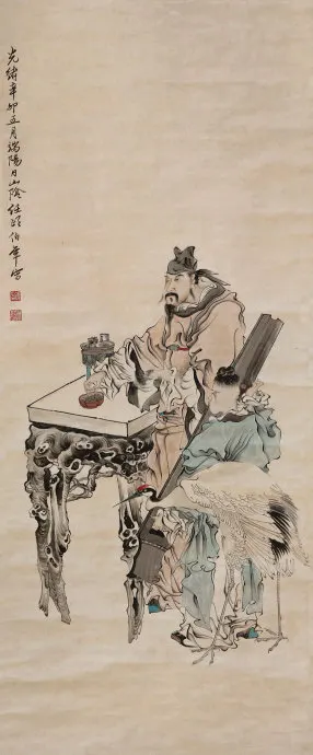 ����ھ��  ��ɫֽ�� ������î��1891�꣩��