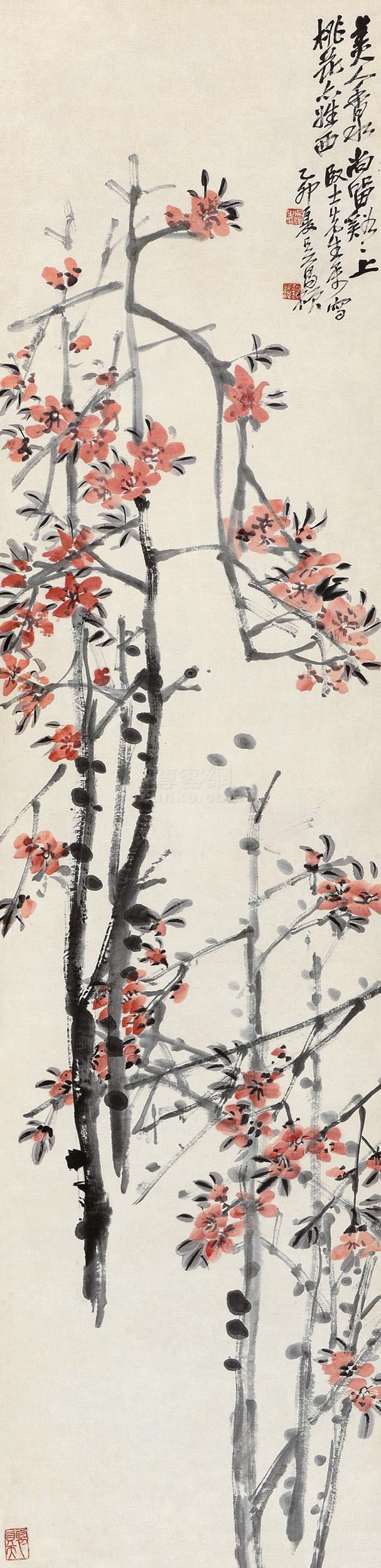 润祥鉴赏:中国画派与名家欣赏 178 (海上画派 吴昌硕 1 )