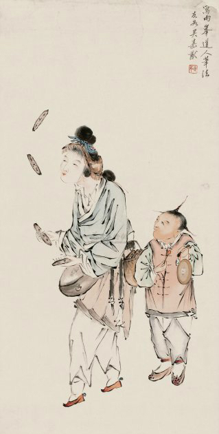 润祥鉴赏:中国画派与名家欣赏 212(海上画派 吴友如 3)