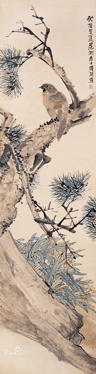 润祥鉴赏:中国画派与名家欣赏 216 (海上画派 周闲 3)
