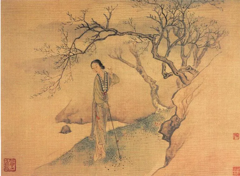 清 费丹旭 十二金钗图1