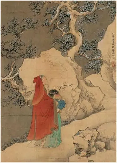 �ѵ��� ���ϣ�1825�꣩�� ̤ѩѰ÷ͼ ����