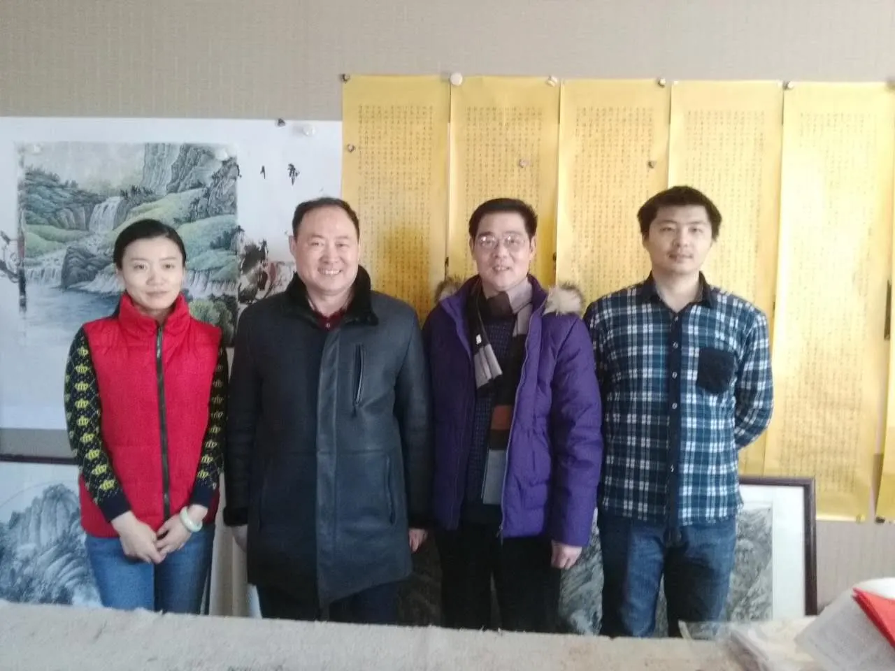左起 季珈羽 高润祥 高运义 元柱