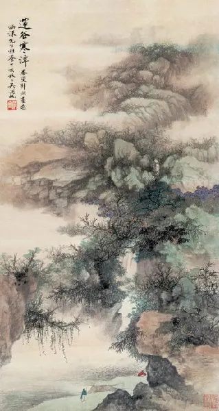 润祥鉴赏:中国画派与名家欣赏 410 (海上画派 吴湖帆 9)