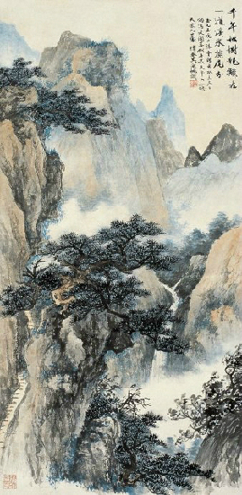 润祥鉴赏:中国画派与名家欣赏 414 (海上画派 吴湖帆