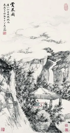 润祥鉴赏:中国画派与名家欣赏 415 (海上画派 吴湖帆 14)