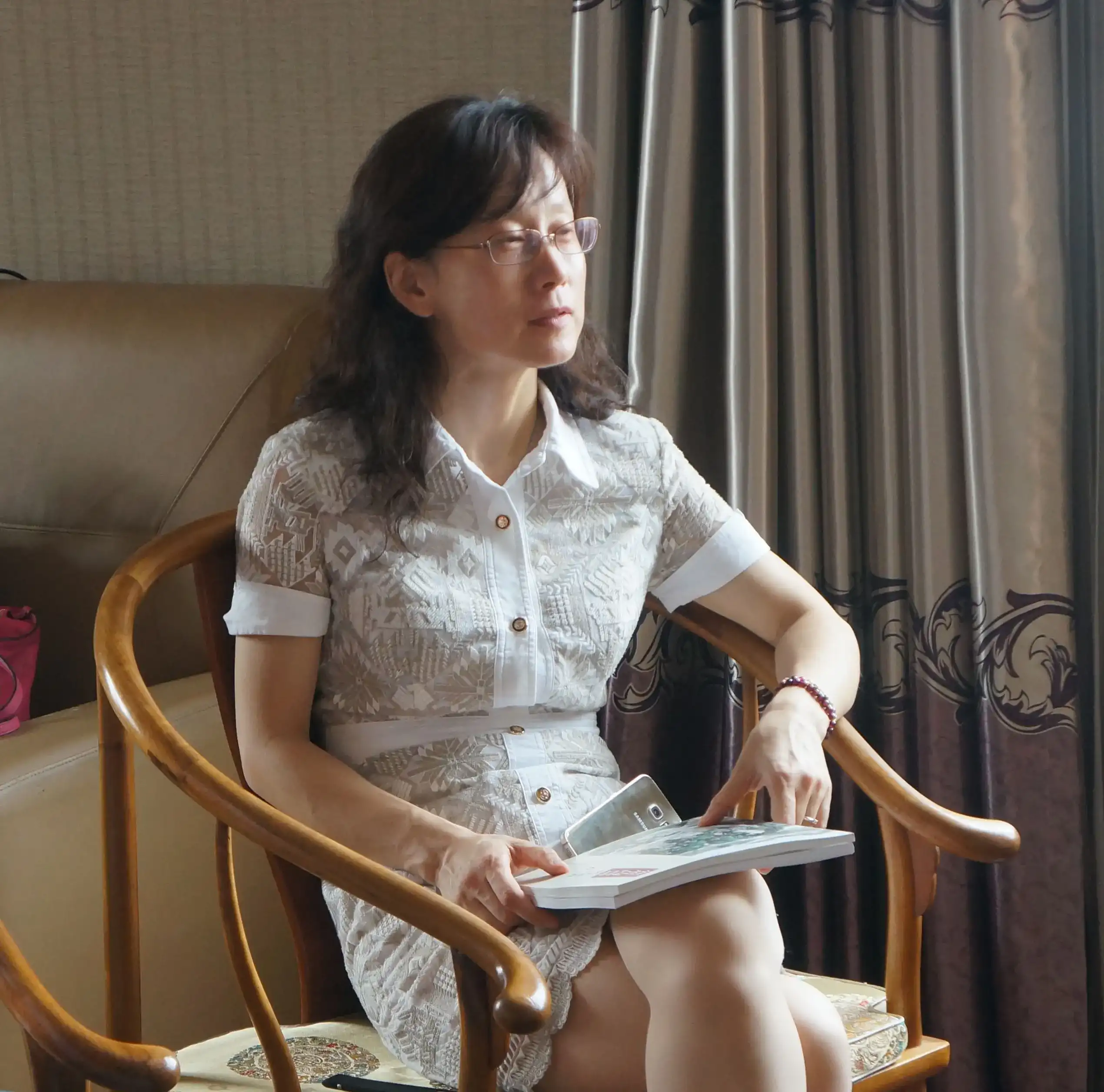山东文化产权交易所总经理马兰红