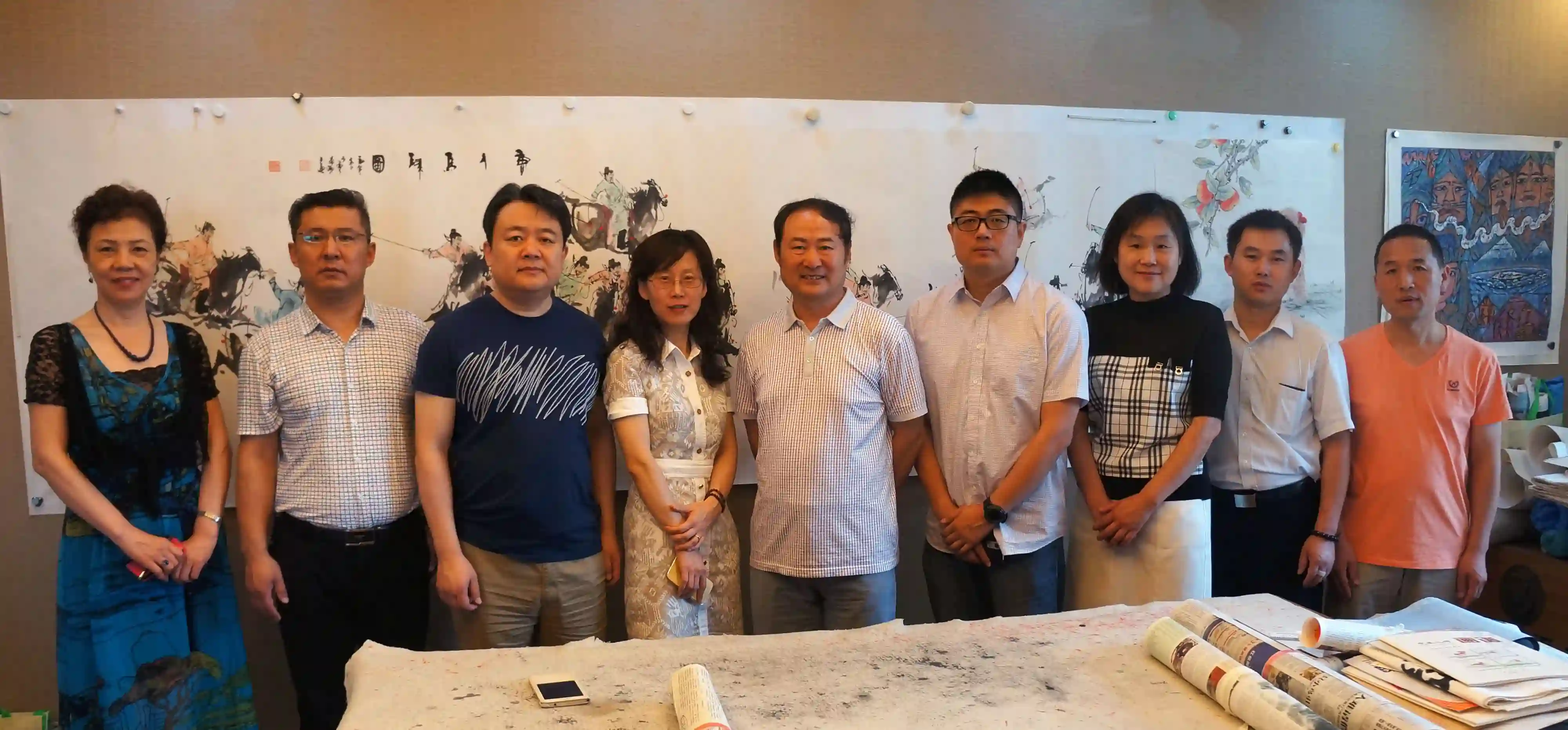 会后合影