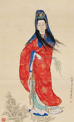 润祥鉴赏：中国画派与名家欣赏527 （海上画派张大千人物34