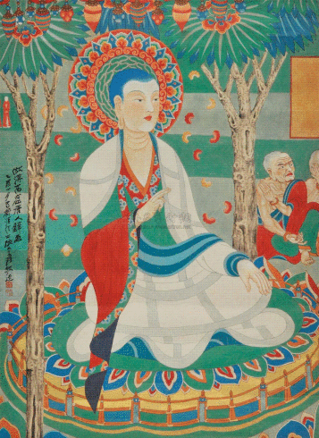 润祥鉴赏：中国画派与名家欣赏532 （海上画派张大千人物39