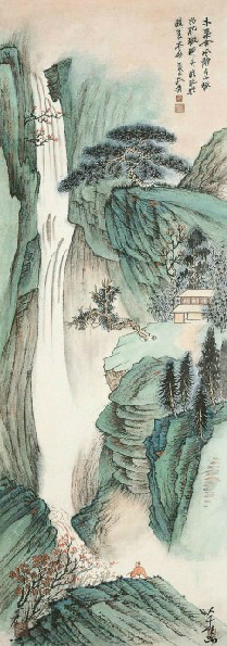 张大千泼彩山水百图- 破墨泼彩- 张大千唯一授权官方网站
