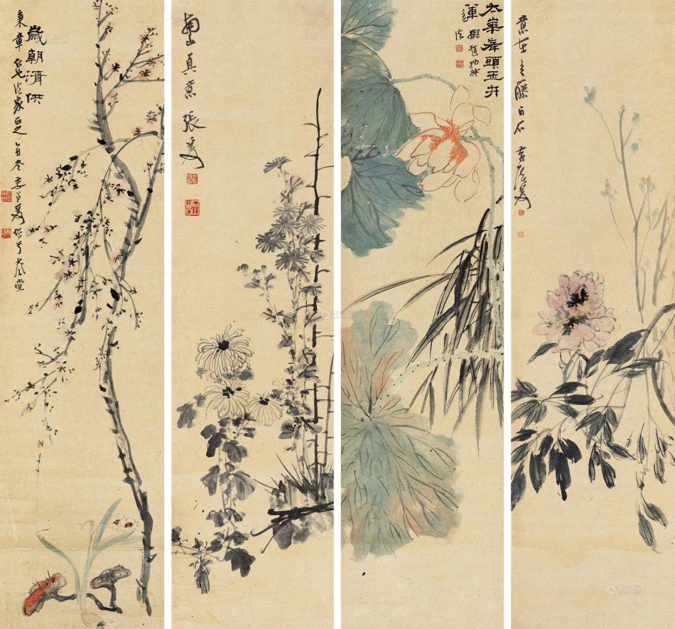 中国美術・純手描き花鳥画掛軸・国画・張大千印款・宣紙・賞物・肉筆・書道品・茶道具 Amazon.co.jp: 真作中国美術 丹青「松鶴」肉筆 紙本 掛軸 掛け軸