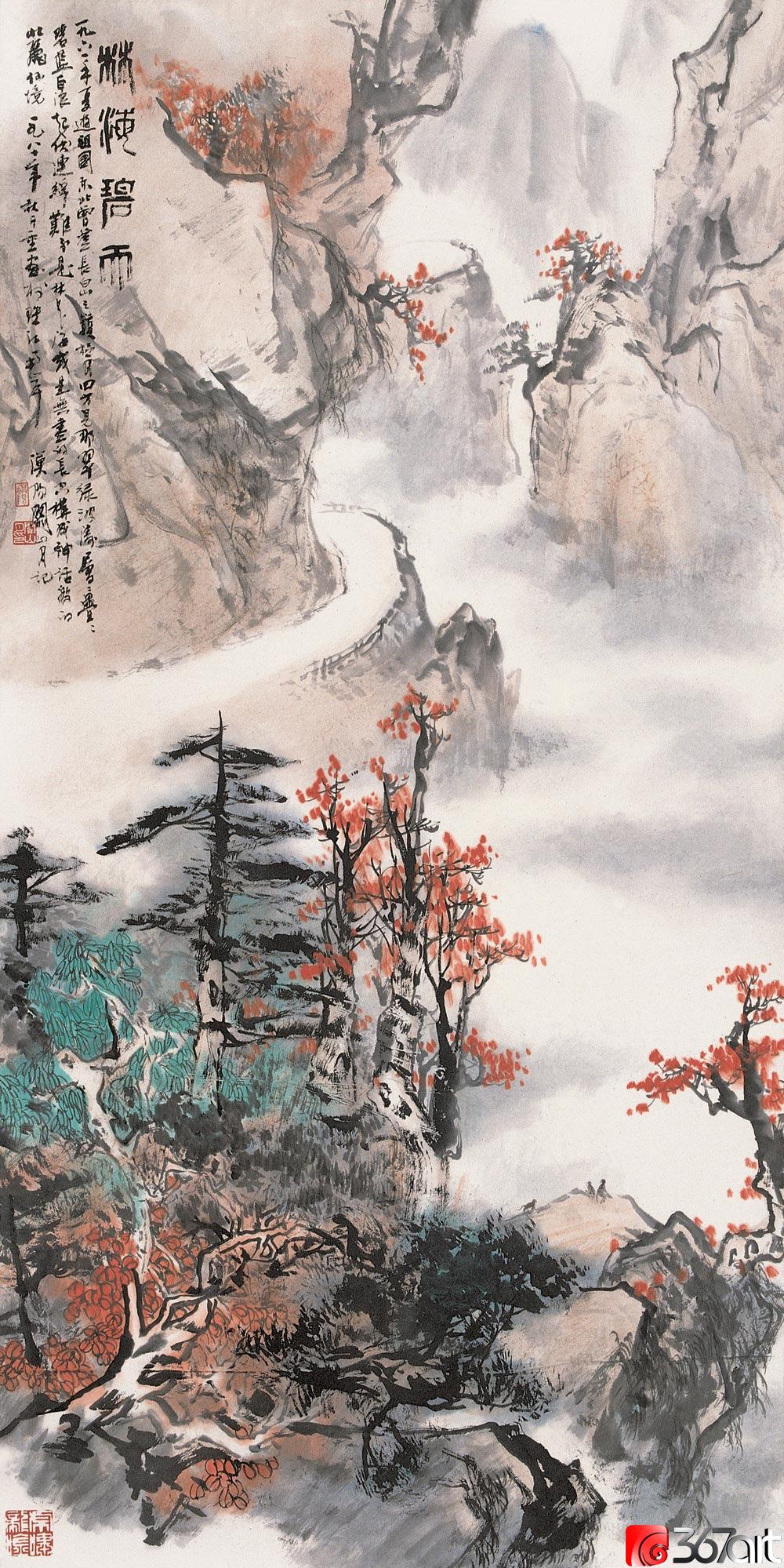 润祥鉴赏:中国画派与名家欣赏 639 (岭南画派 关山月