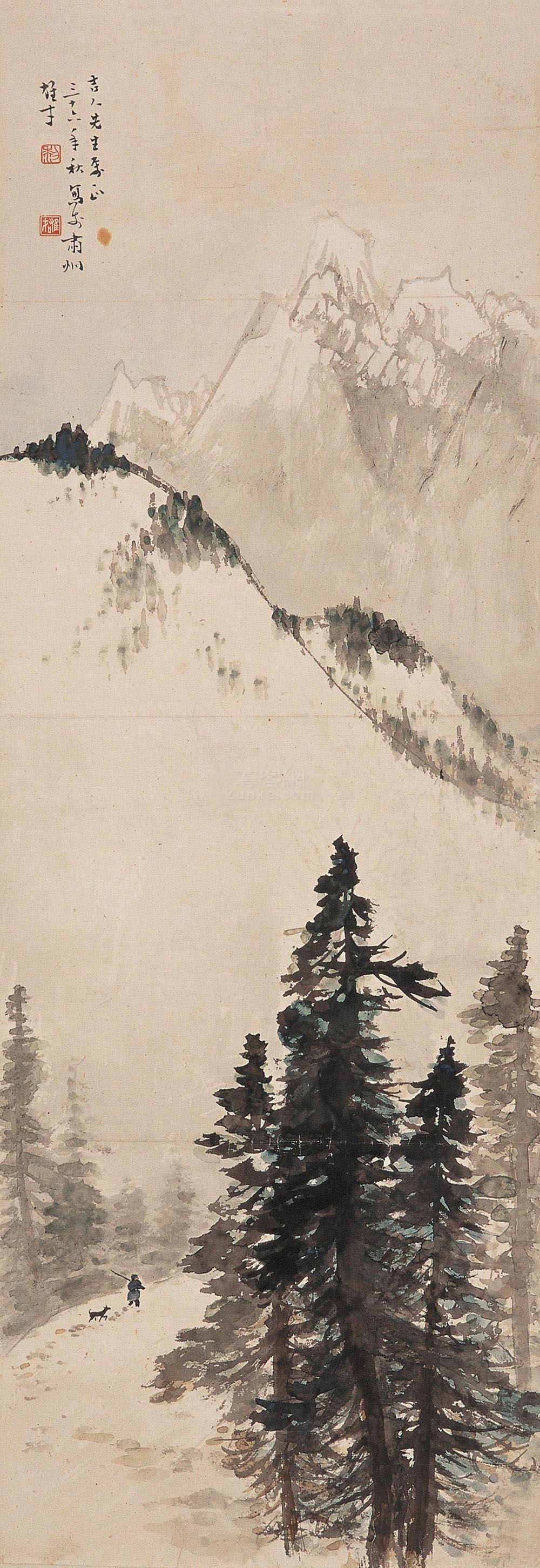 润祥鉴赏:中国画派与名家欣赏 642 (岭南画派 黎雄才