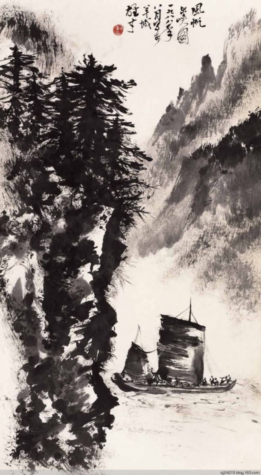 润祥鉴赏:中国画派与名家欣赏 647 (岭南画派 黎雄才 6 )
