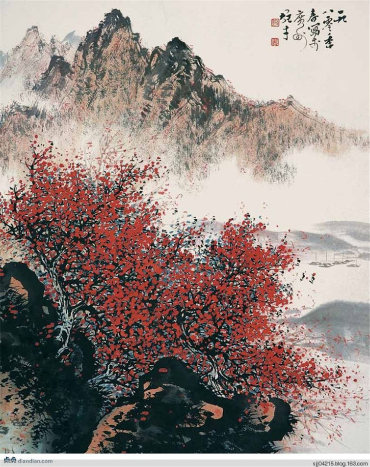 润祥鉴赏:中国画派与名家欣赏 649 (岭南画派 黎雄才