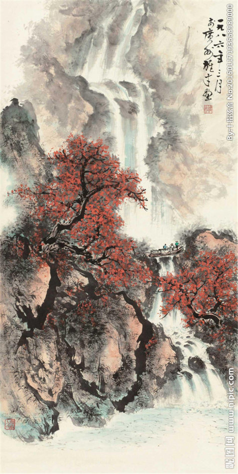 润祥鉴赏:中国画派与名家欣赏 662 (岭南画派 黎雄才 21 )