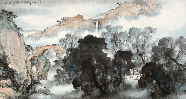 润祥鉴赏:中国画派与名家欣赏 665 (岭南画派 杨善深