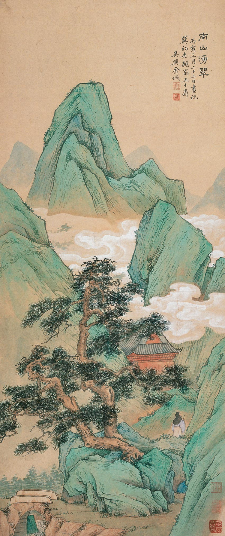 润祥鉴赏:中国画派与名家欣赏 684 (京津画派 金城 10 )