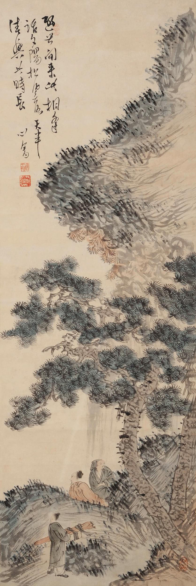 润祥鉴赏:中国画派与名家欣赏 732 (京津画派 溥心畲