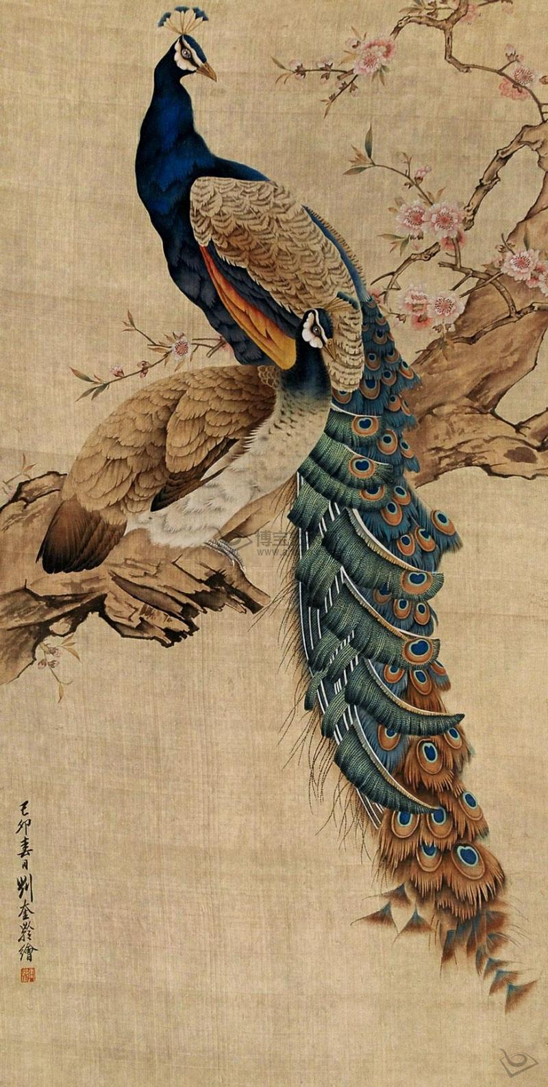 润祥鉴赏:中国画派与名家欣赏 742 (京津画派 刘奎龄