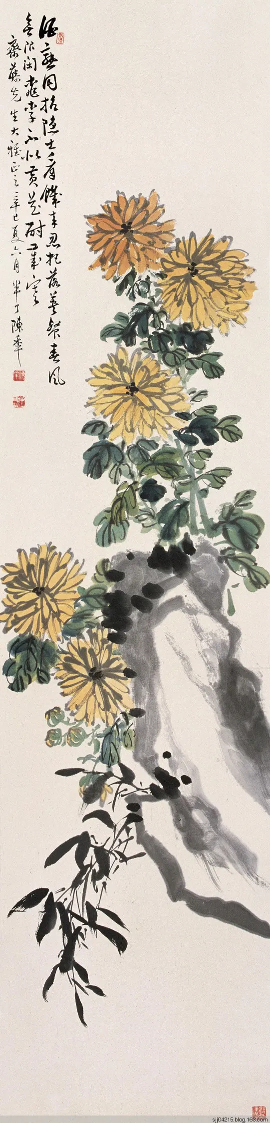 润祥鉴赏:中国画派与名家欣赏 758 (京津画派 陈半丁