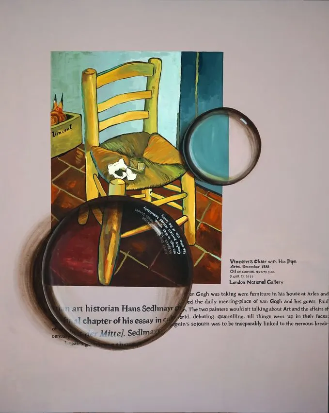Convex Memory-Hommage to Gogh, 100F, Acrylic on Canvas, 2018 (3)