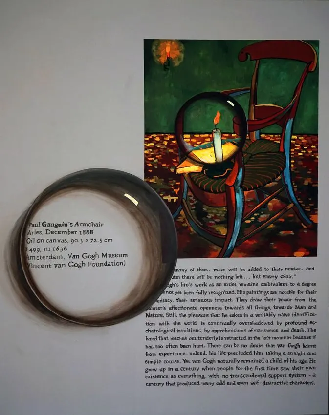 Convex Memory-Hommage to Gogh, 100F, Acrylic on Canvas, 2018 (5)