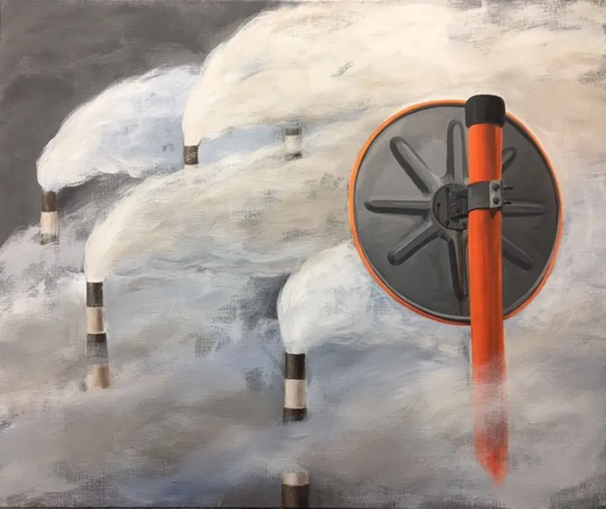 just...,60.6x72.7cm,Acrylic on canvas,2016