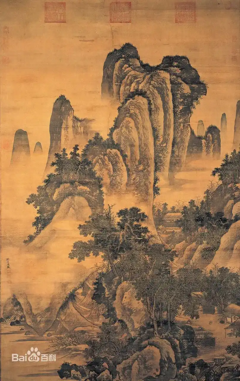 润祥鉴赏:中国画派与名家欣赏 1368 明 马轼