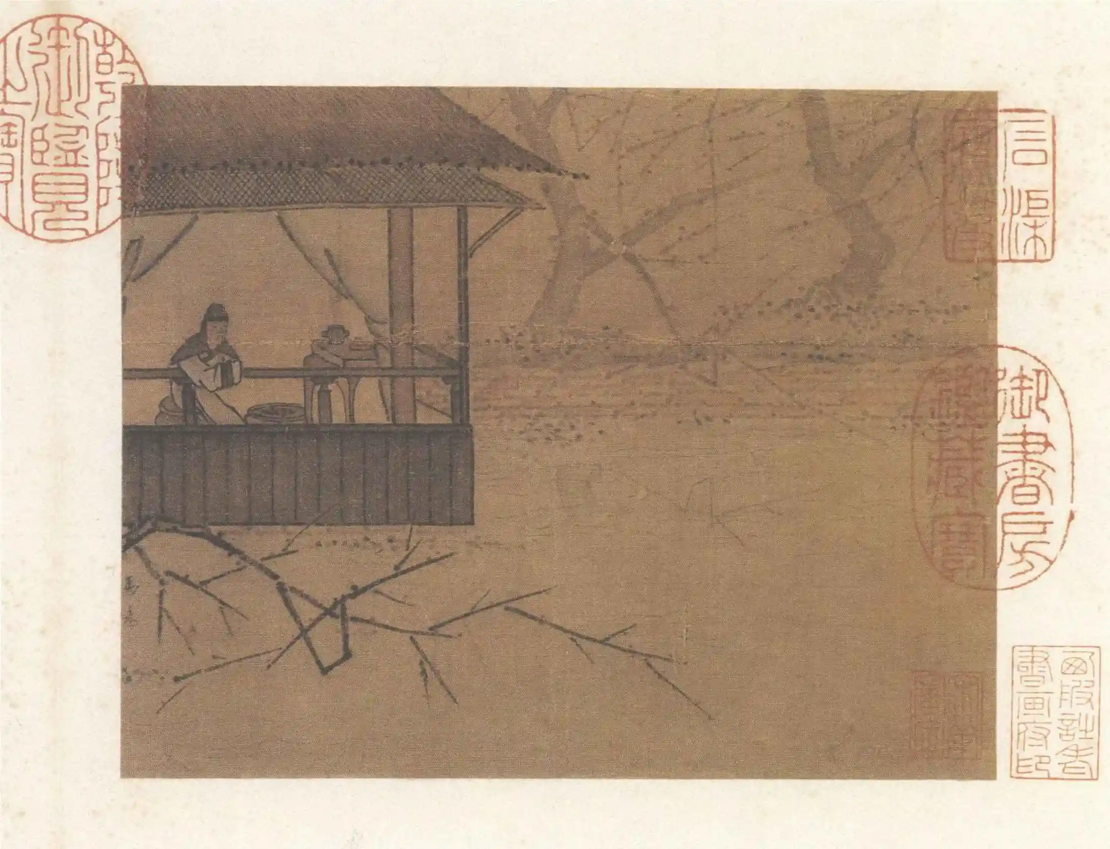 宋 马逵 赏梅图_副本