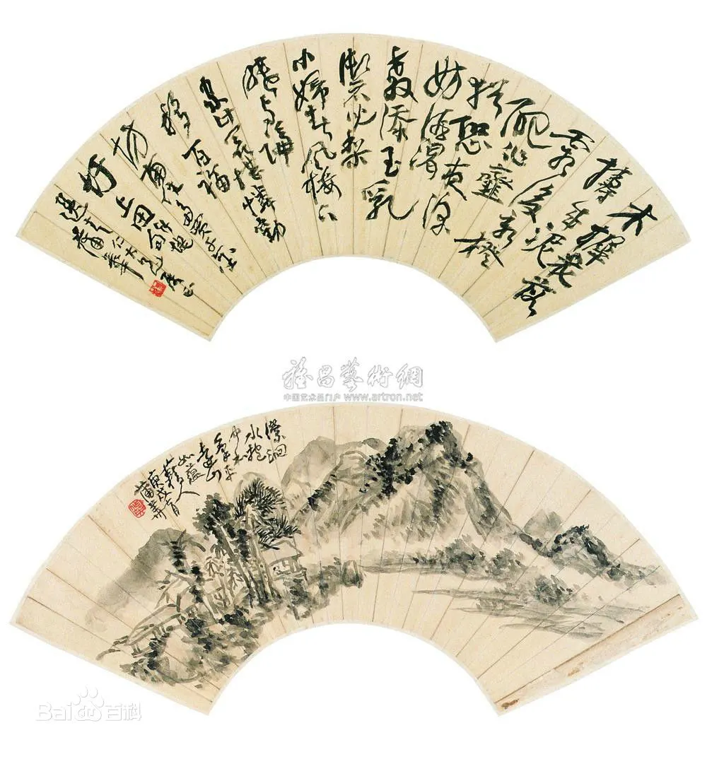 润祥鉴赏:中国画派与名家欣赏 1384 清 蒲华 3