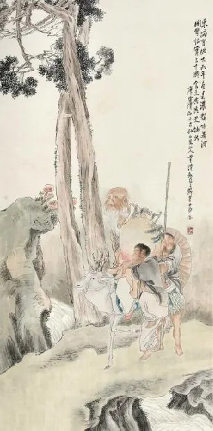 润祥鉴赏:中国画派与名家欣赏 1408 清 钱慧安 2